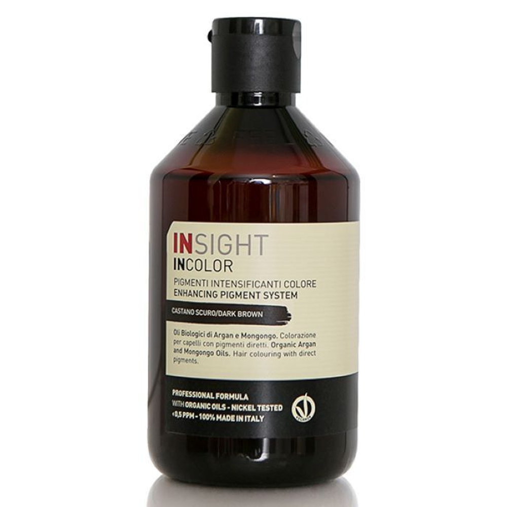 Прямой пигмент темно-коричневый DARK BROWN , 250 мл (срок годности 2021г)