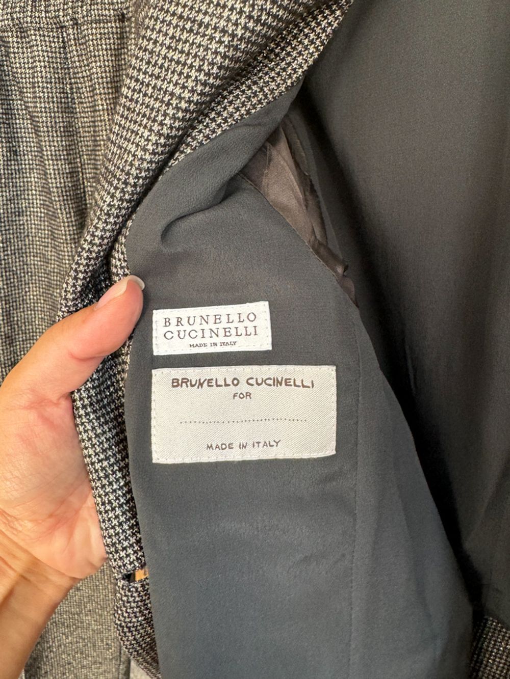 Жакет из шерсти с хлопком Brunello Cucinelli, 116