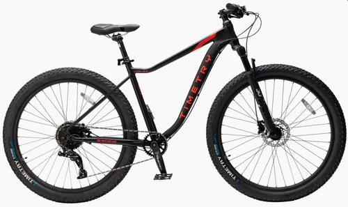 Велосипед 29" TIMETRY, гидравлика TT242 10ск. черно красный
