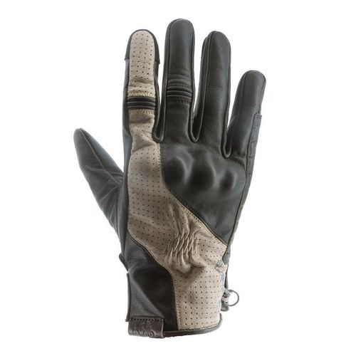 Купить Мотоперчатки Кожаные Helstons Gants Brooks Air Etе Cuir Perfore / Коричнево-бежевый