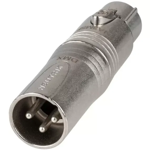 Neutrik NA3M5F адаптер-переходник для DMX систем, 5-контактный XLR Female «мама» &amp;lt;-&amp;gt; 3-контактный XL