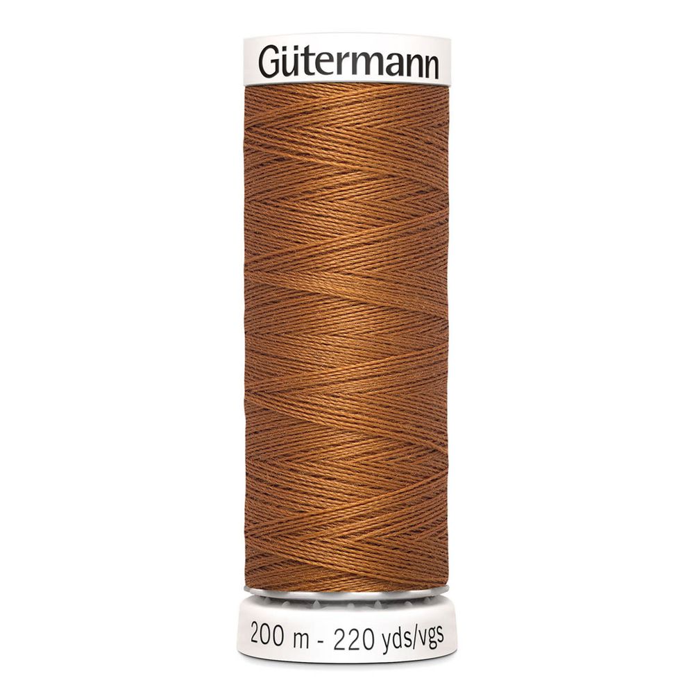 Нитки универсальные Gutermann Sew-all 100 (200 метров), 5 кат. | 448 шоколадная охра