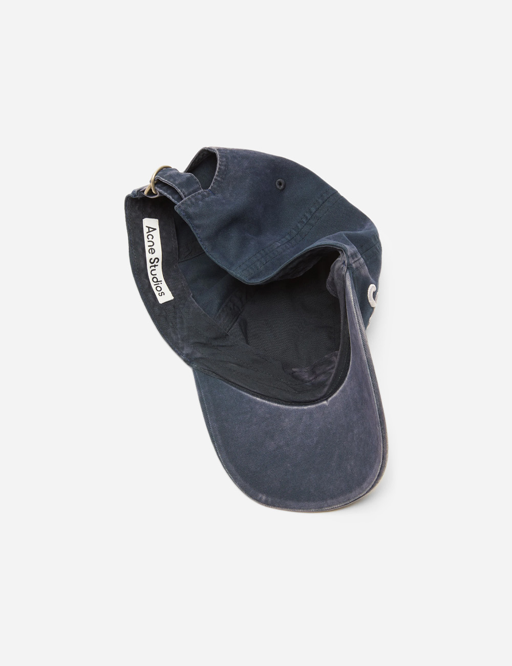 Бейсболка Acne Studios Embroidered Logo "Deep blue"