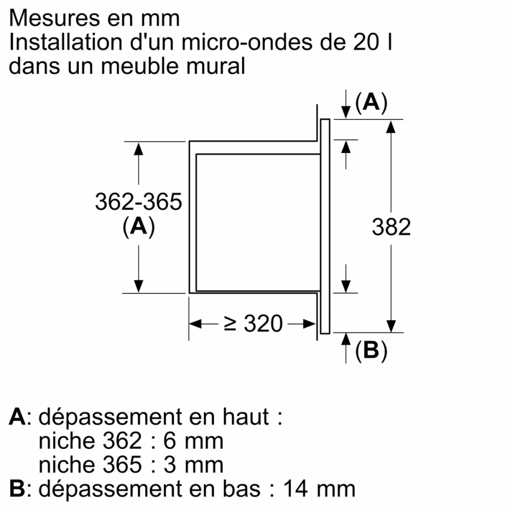 Встраиваемая микроволновая печь Bosch BFL 523 MB3