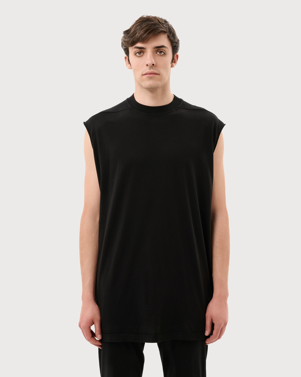 RICK OWENS DRKSHDW ТОП ЧЕРНЫЙ МУЖСКОЙ HOLLYWOOD TARP