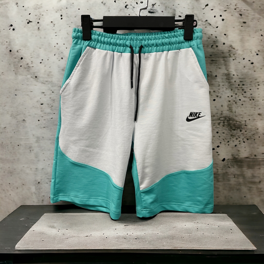 Шорты Nike #4 • Зелено-белый