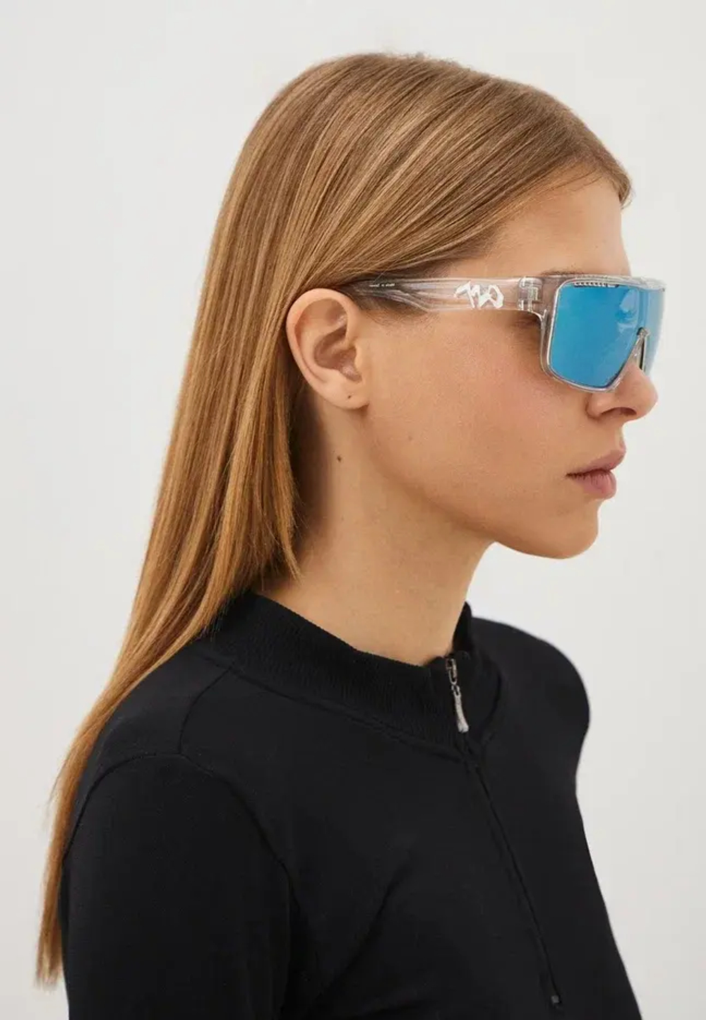 Спортивные очки 720armour Alpha / Translucent Cool Vista / HC Smoke Blue Lens