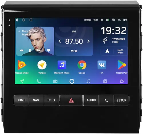 Магнитола для Toyota Land Cruiser 200 2015-2021 (с JBL и 360, рамка тип 2) - Teyes CC2 PLUS монитор 9" QLED, Android 10, Быстрая, SIM-слот