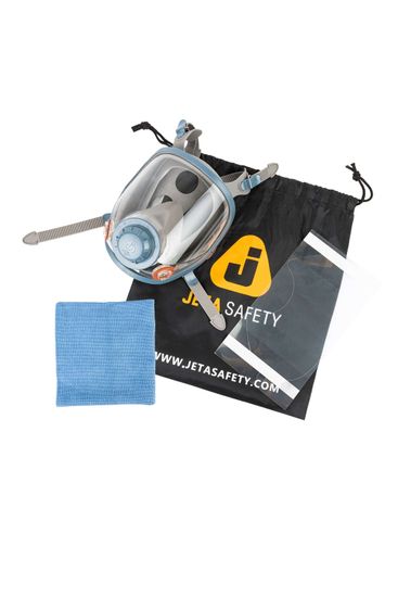 Маска защитная полнолицевая 'Jeta Safety 6950' (силикон) с покрытием линзы ChemS