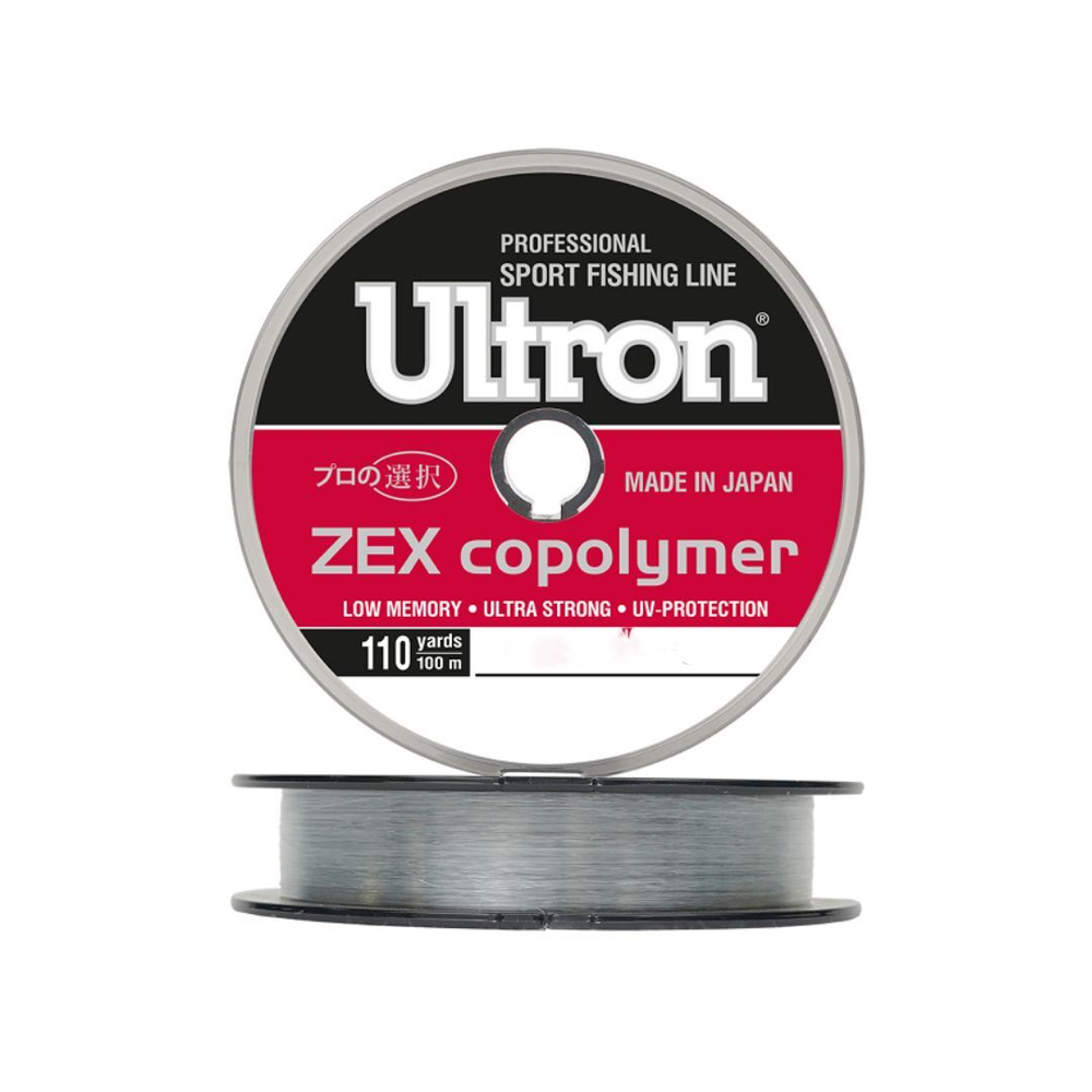 Монофильная леска рыболовная Zex Copolymer 0,22 мм, 6,0 кг