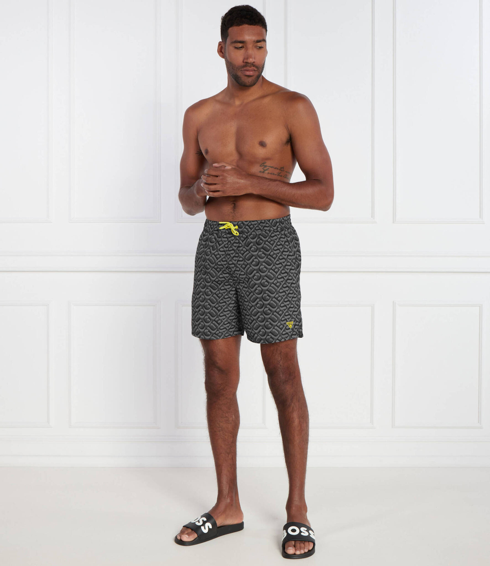 Шорты для плавания Guess Underwear - графитовый (F4GT06 WG2A2)