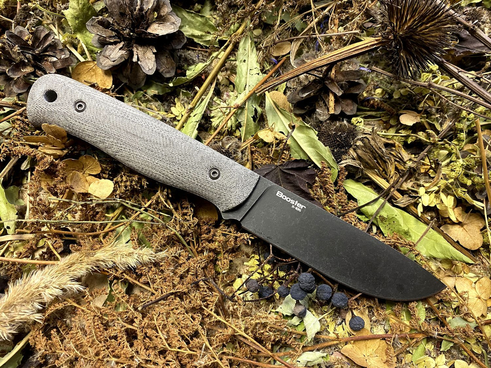 Нож Booster blackwash, Х105, N.C.Custom