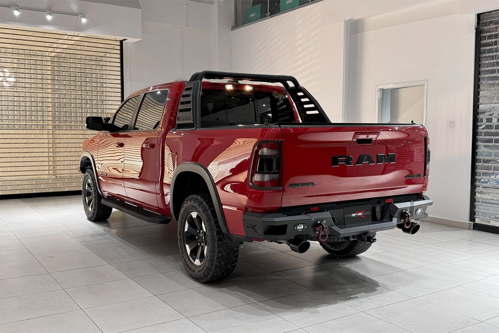Бампер силовой задний BMS PRO-Line для Додж Рам 1500 2019-2024
