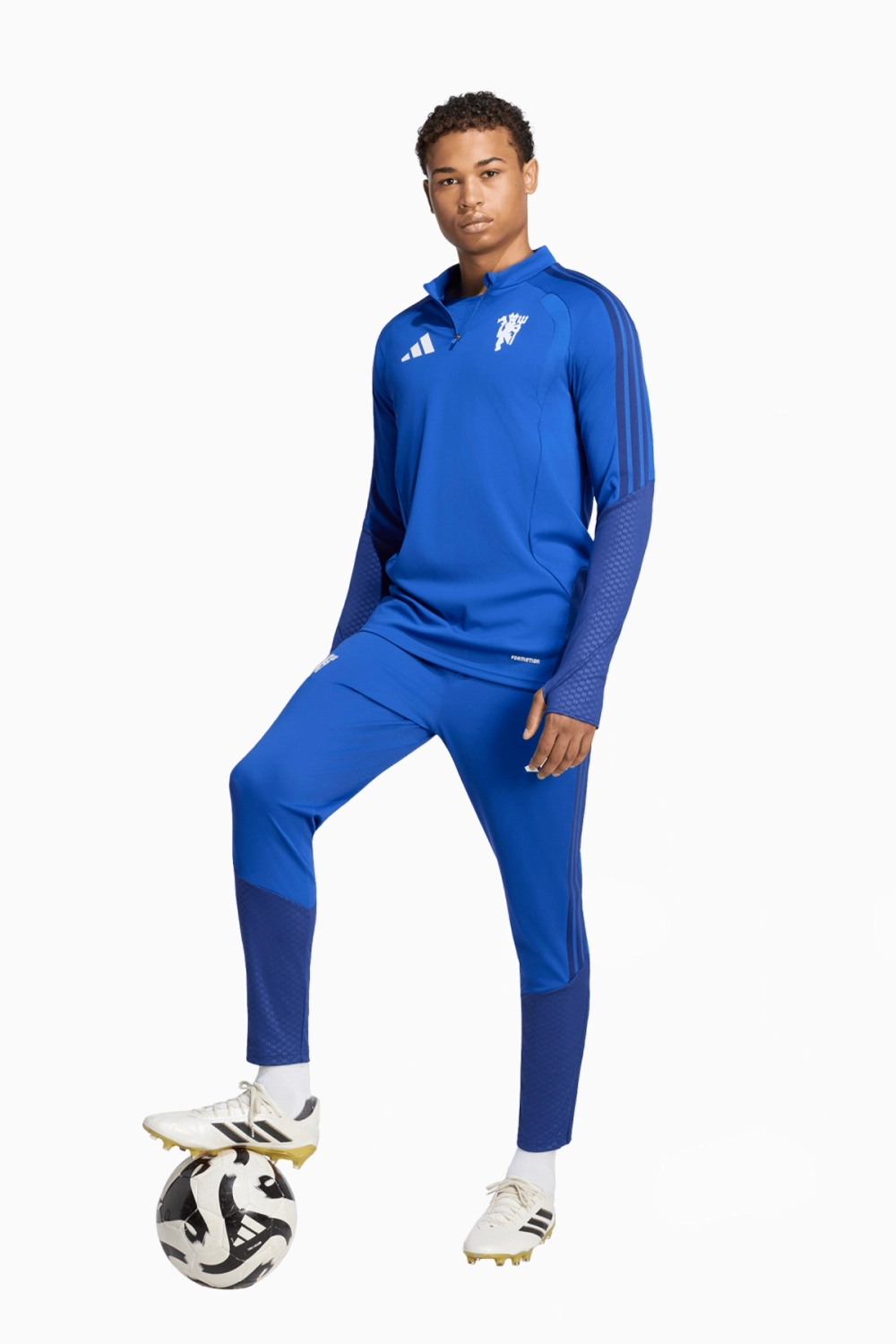 Кофта adidas Manchester United 26/27 Training Top - синий