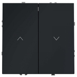 Выключатель для жалюзи без рамки Voltum S70 VLS020707