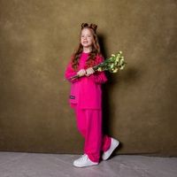 Брюки оверсайз "PINK" подростковые