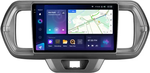 Магнитола для Toyota Passo 3, Daihatsu Boon 3 2016-2023 - Teyes CC3-2K монитор 9.5" 2K QLED на Android 10, Быстрая, CarPlay, 4G SIM-слот
