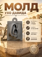 Силиконовая форма давид ухо