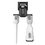 Пылесос вертикальный акк. Greenworks SV24360, 24V, б/щет, 250 Вт, 17 кПа, электрощетка, 2 насадки, LED, белый+серебро, 1х2Ач и ЗУ (4702107UA)