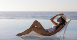 Лежак пластиковый Vondom Ibiza Basic, белый