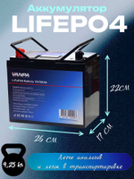 Аккумулятор Lifepo4 VANPALIFE 12V 80Ah (12V 80A)