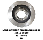 ТОРМОЗНЫЕ ДИСКИ LAND CRUISER PRADO TRJ120,GRJ150 2002-2024