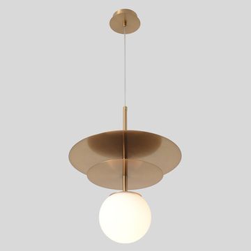 Подвесной светильник 1*Е14 UVA SP1.2 BRASS латунь Crystal Lux