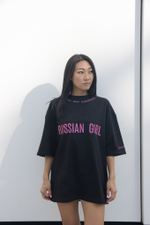 Футболка unisex RUSSIAN GIRL: BEAUTIFUL, KIND, INDEPENDENT
