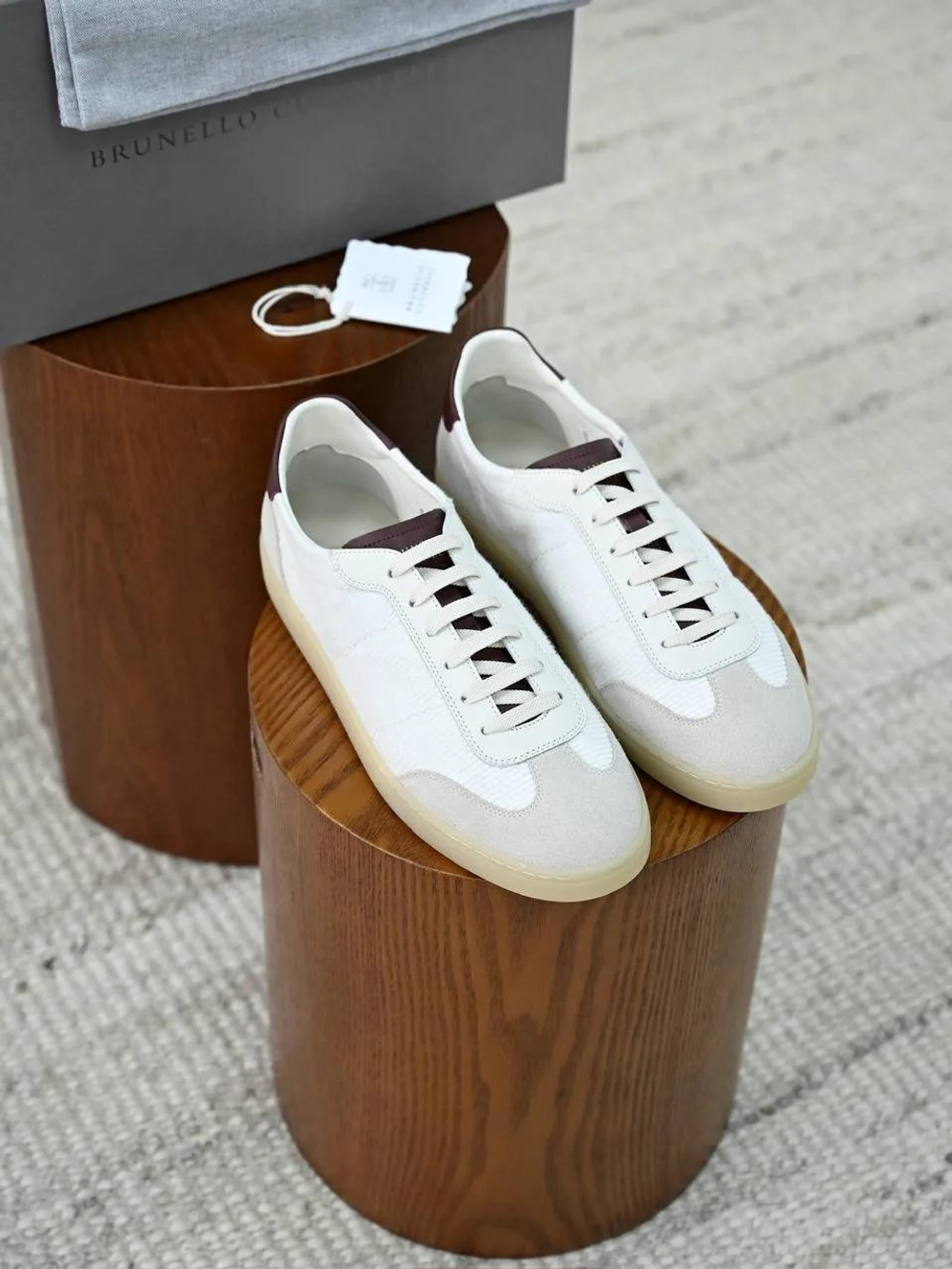 Мужские трикотажные кеды Brunello Cucinelli