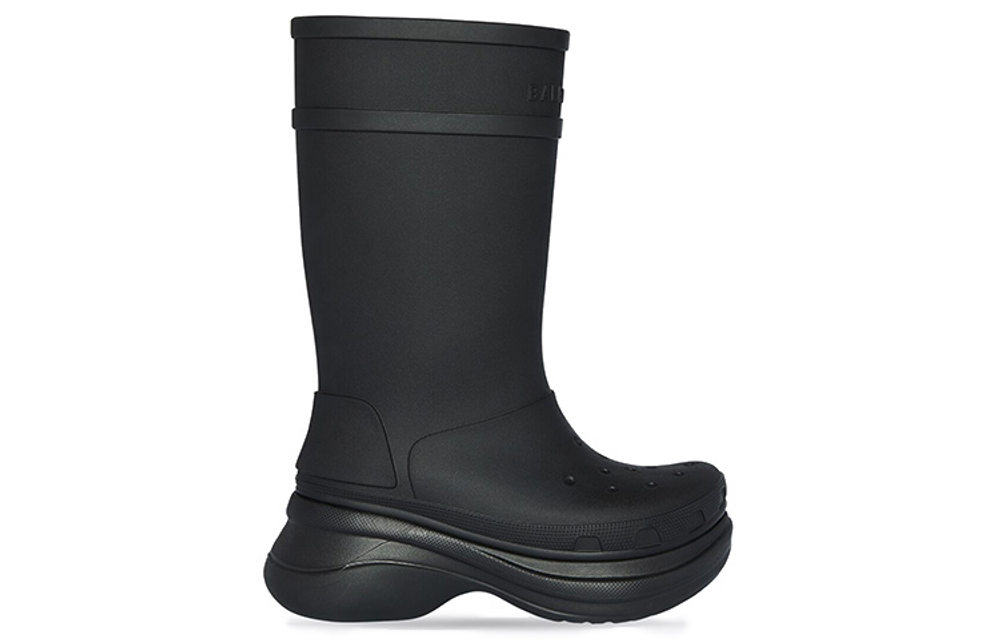 Balenciaga X Crocs Boot Black Women"s
