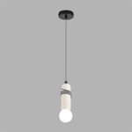 8363/1A ECO LN26 330 черный/белый, металл/бетон Подвес E27 LED 10W 220V TESLA