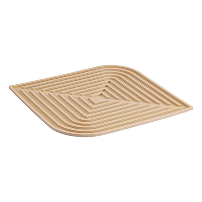 Коврик для сушки посуды dry flex, 34,5х31,5 см, бежевый