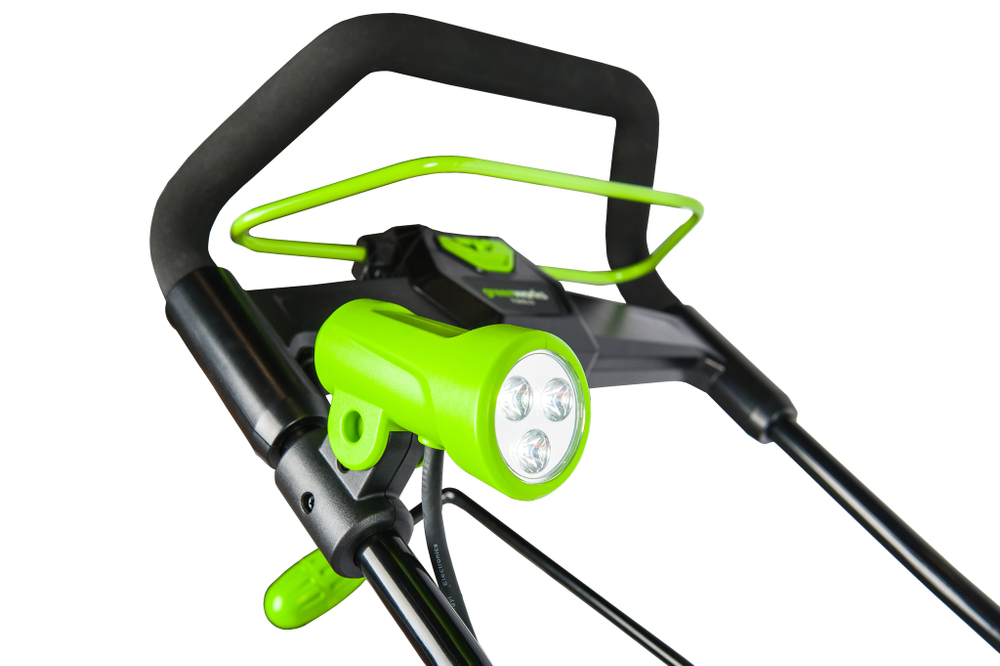 Аккумуляторный снегоуборщик GREENWORKS GD40SBA 40V 51 см (2600607) с АКБ 4 Ah и ЗУ