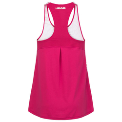 Футболка для девочки теннисная Head Agility Tank Top - mulberry/print vision