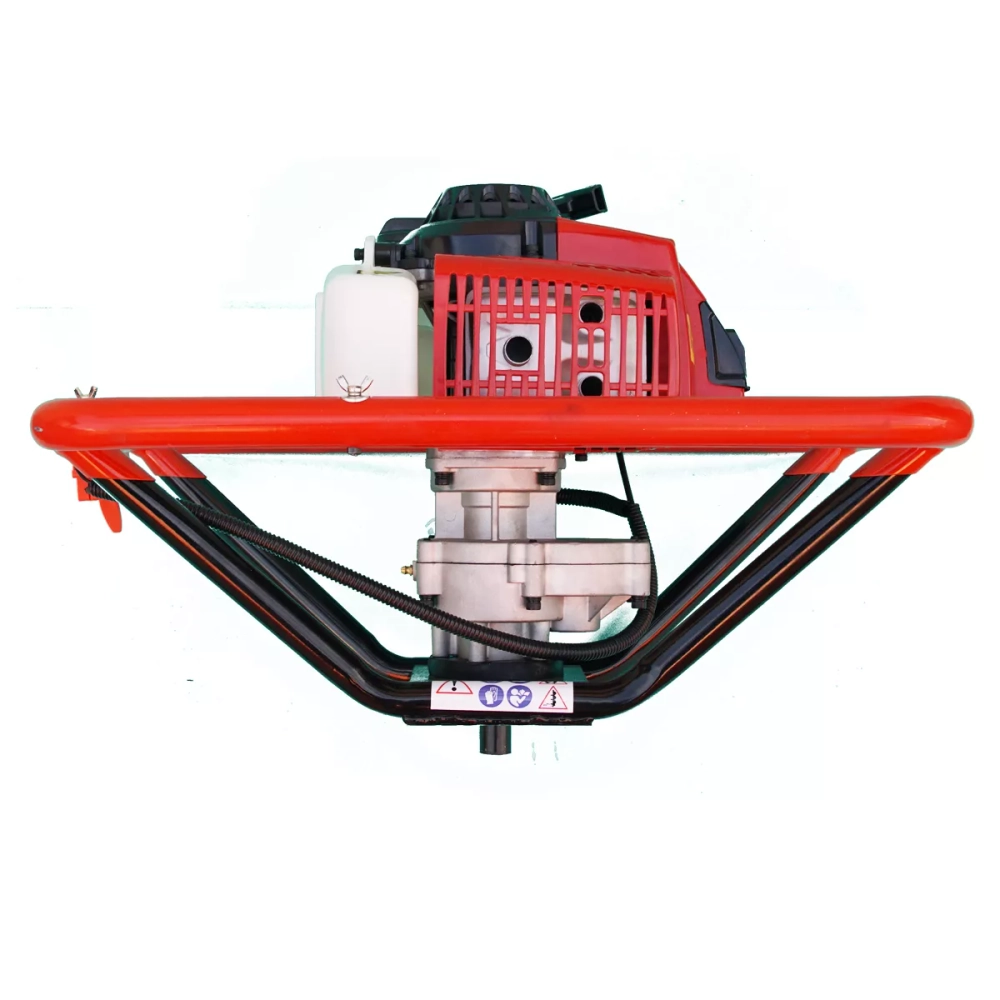 Мотобур (бензобур) Iron Mole E68 Tandem со шнеком для земли N1 200x1000 мм