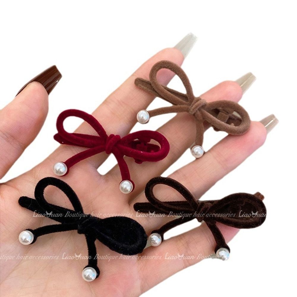 Заколка для волос "Velvet bow"