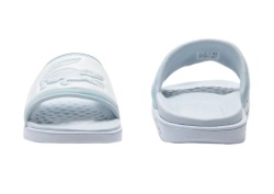 Сланцы Lacoste Serve Slide Dual - white/light blue