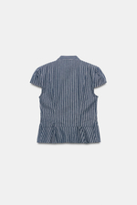 ТОП В ПОЛОСКУ С ПУГОВИЦАМИ — ZARA