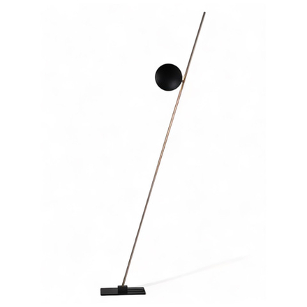 Floor design lamp Lederam by Catellani&Smith