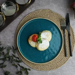 Тарелка с бортом d 23,4 см h1,7 см Mountain Blue Taiga P.L. Proff Cuisine [6]