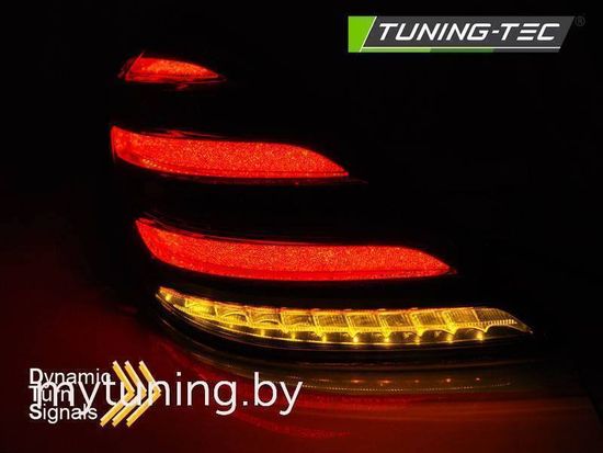 Задние фонари для Mercedes S-Class W222 (13-17) LED динамические красные светлые