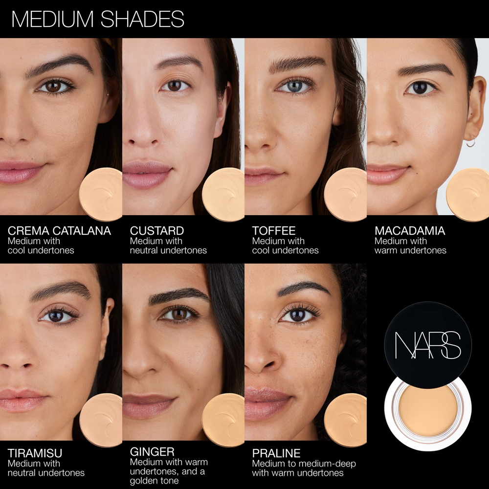 NARS SOFT MATTE Complete Concealer - Матирующий корректор для идеального покрытия оттенок MACADEMIA, 6 g