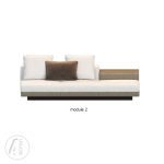 Connery sofa by Minotti Set 2 module 2