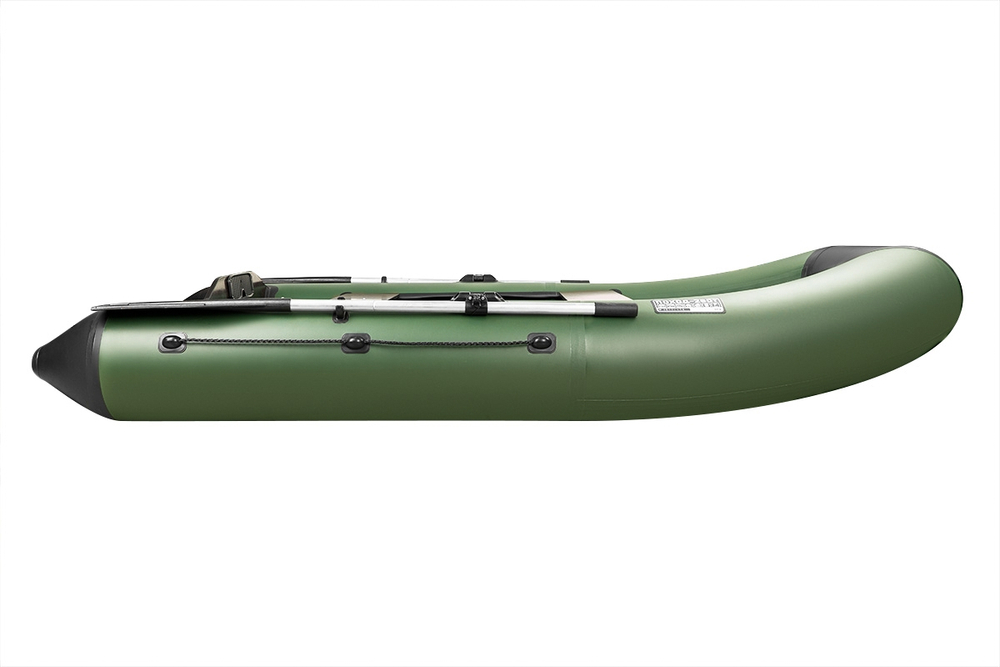 Поход-280T зеленый + PARSUN T 2.6 BMS (комплект лодка + мотор)