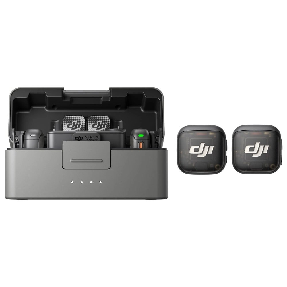 DJI Mic 3 (4 TX + 1 RX + Charging Case)
