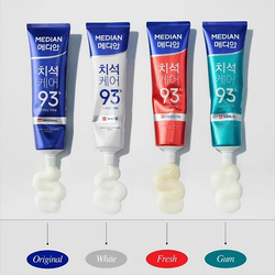 Отбеливающая зубная паста с цеолитом Median Dental IQ White 93%, 120г