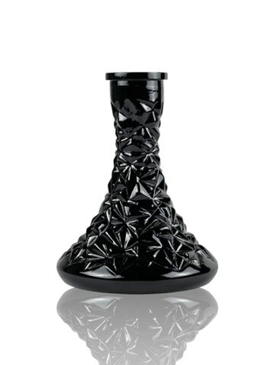 Колба для кальяна hookawell E.CrystaL "BlacK" (Черный глянец)