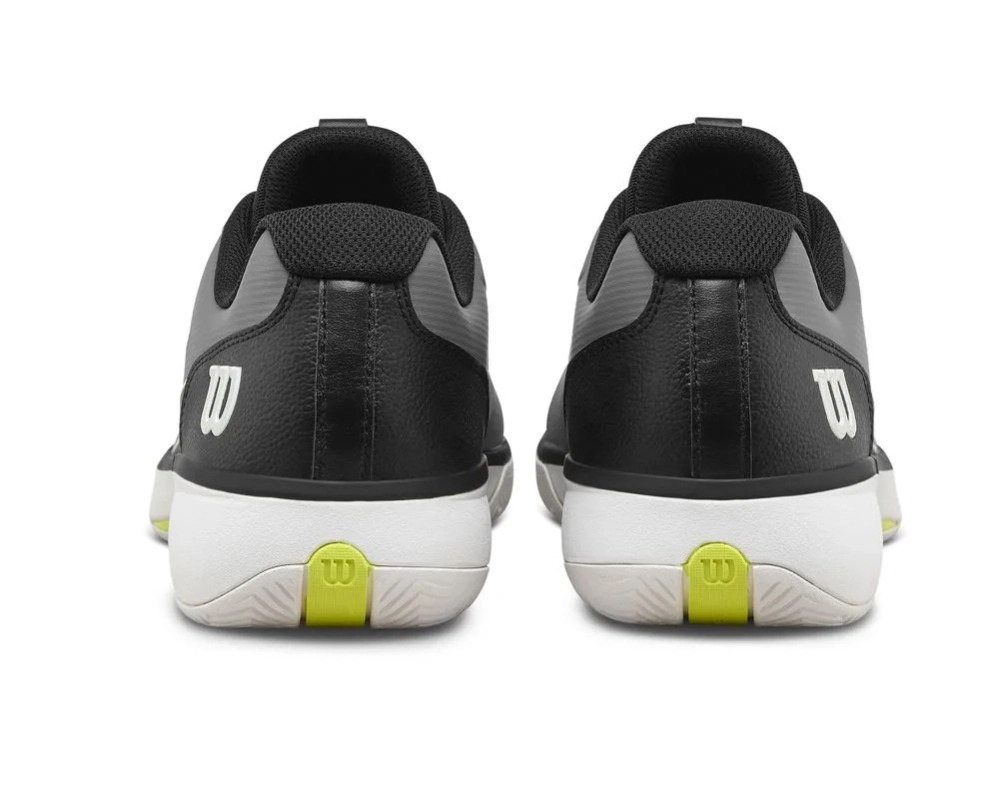 Мужские кроссовки теннисные Wilson Rush Lite 5 - titanium/snow white/black