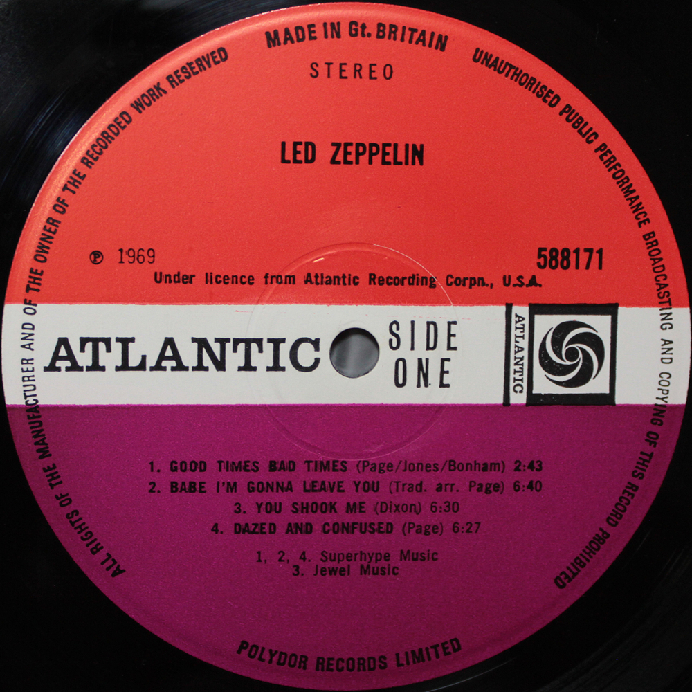 Led Zeppelin / Led Zeppelin I (LP)