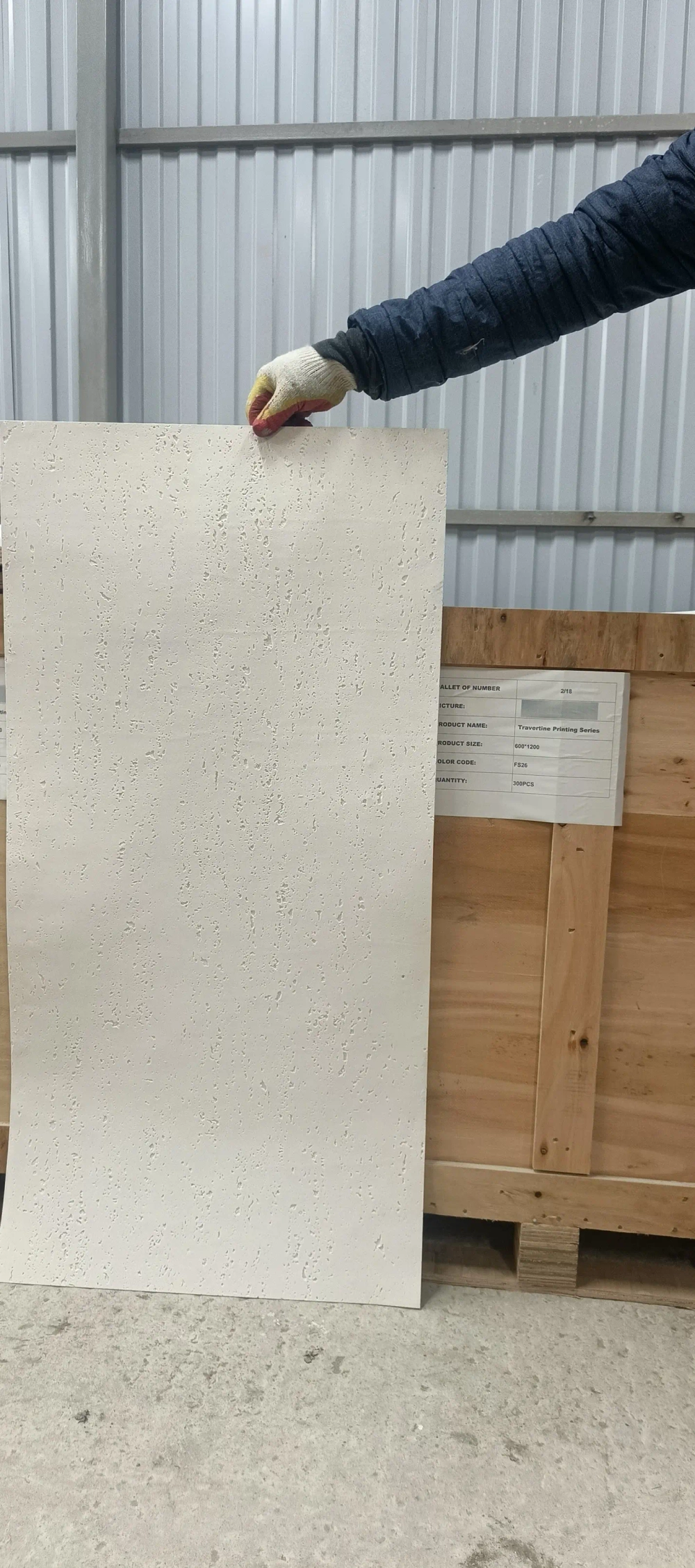 Травертин / Travertine Printing Series, FS 26, 1200х600 мм